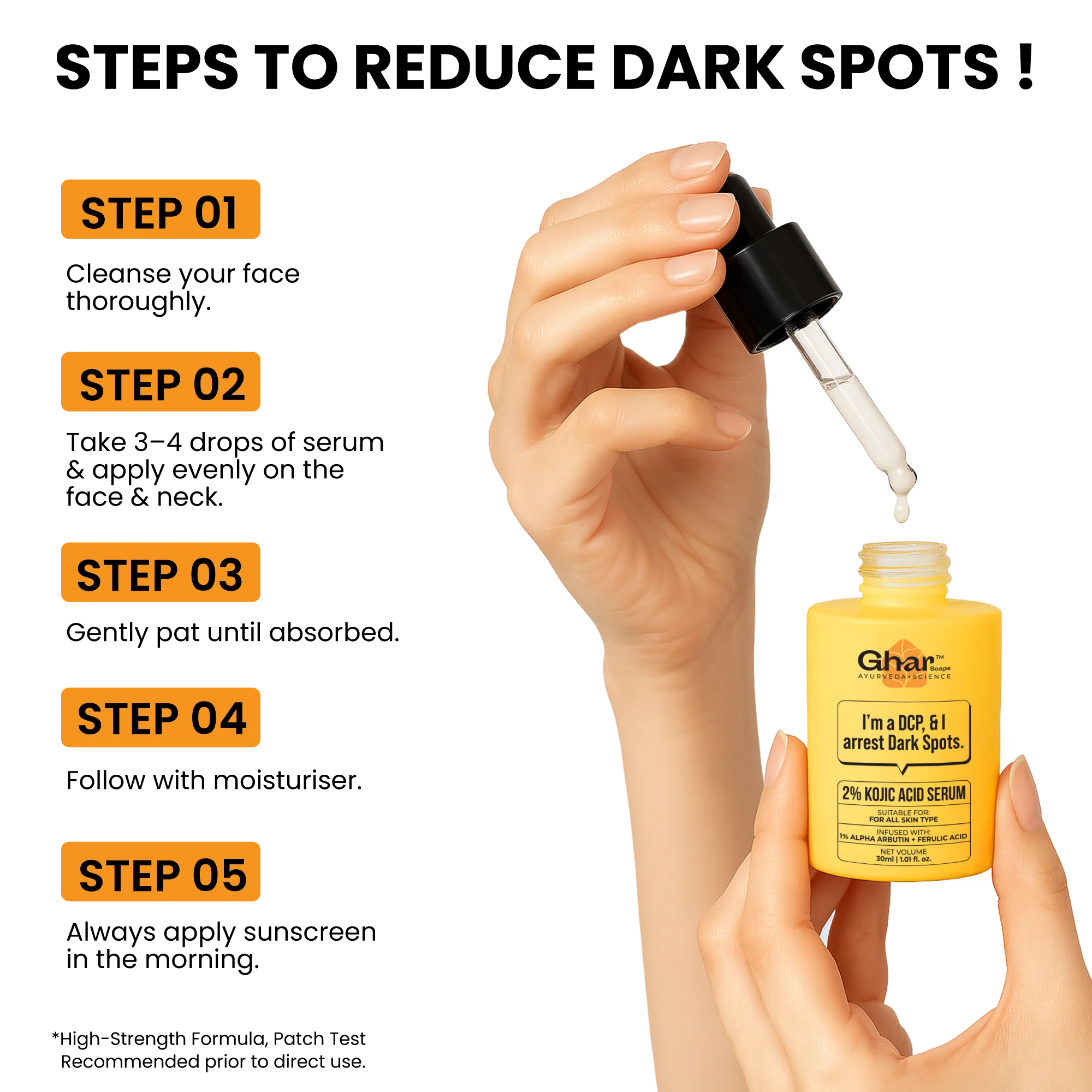 2% kojic acid serum infused with 1% alpha arbutin to reduce pigmentation - Image 6