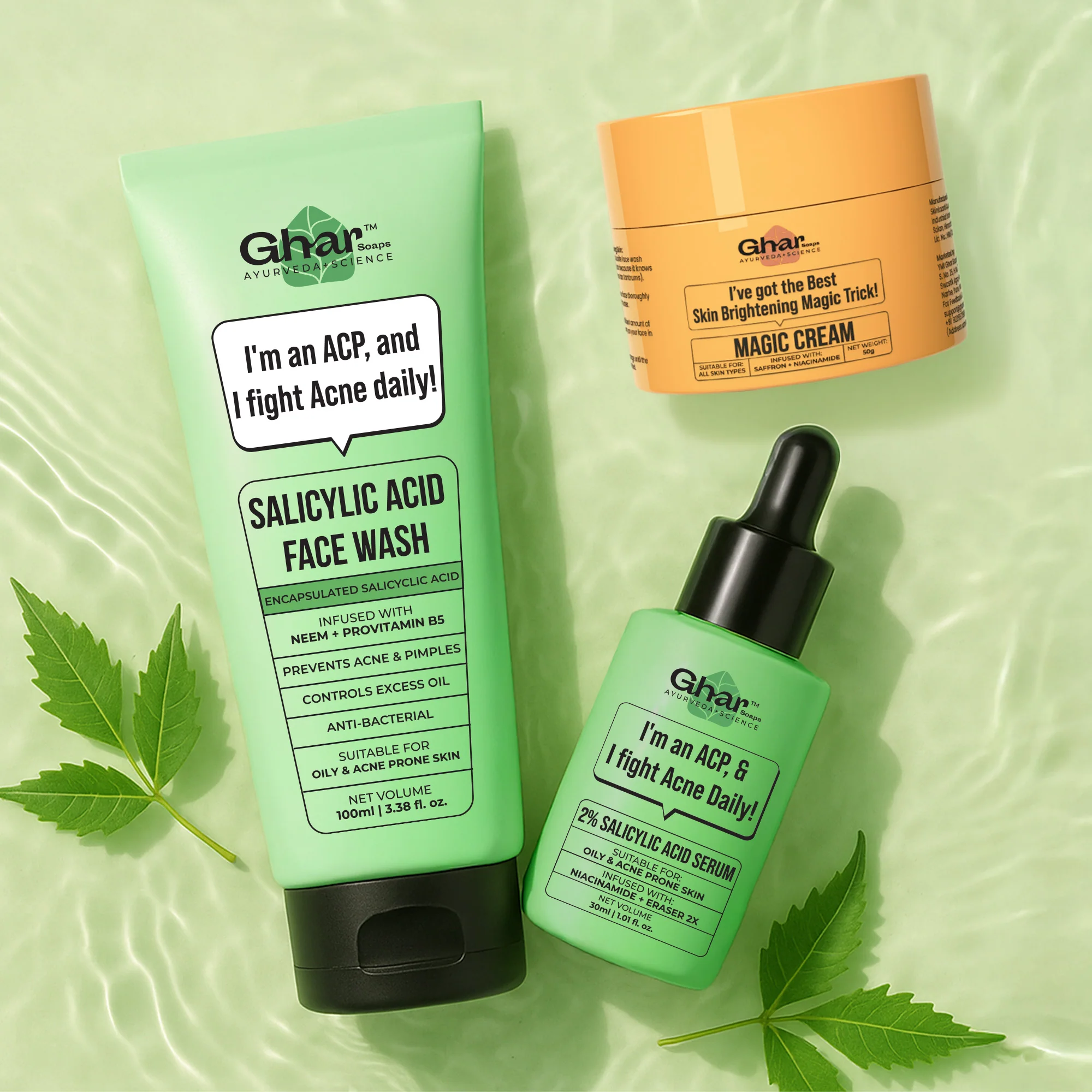 salicylic acid serum with eraser 2x, To Reduce Acne, Pimples - Image 10