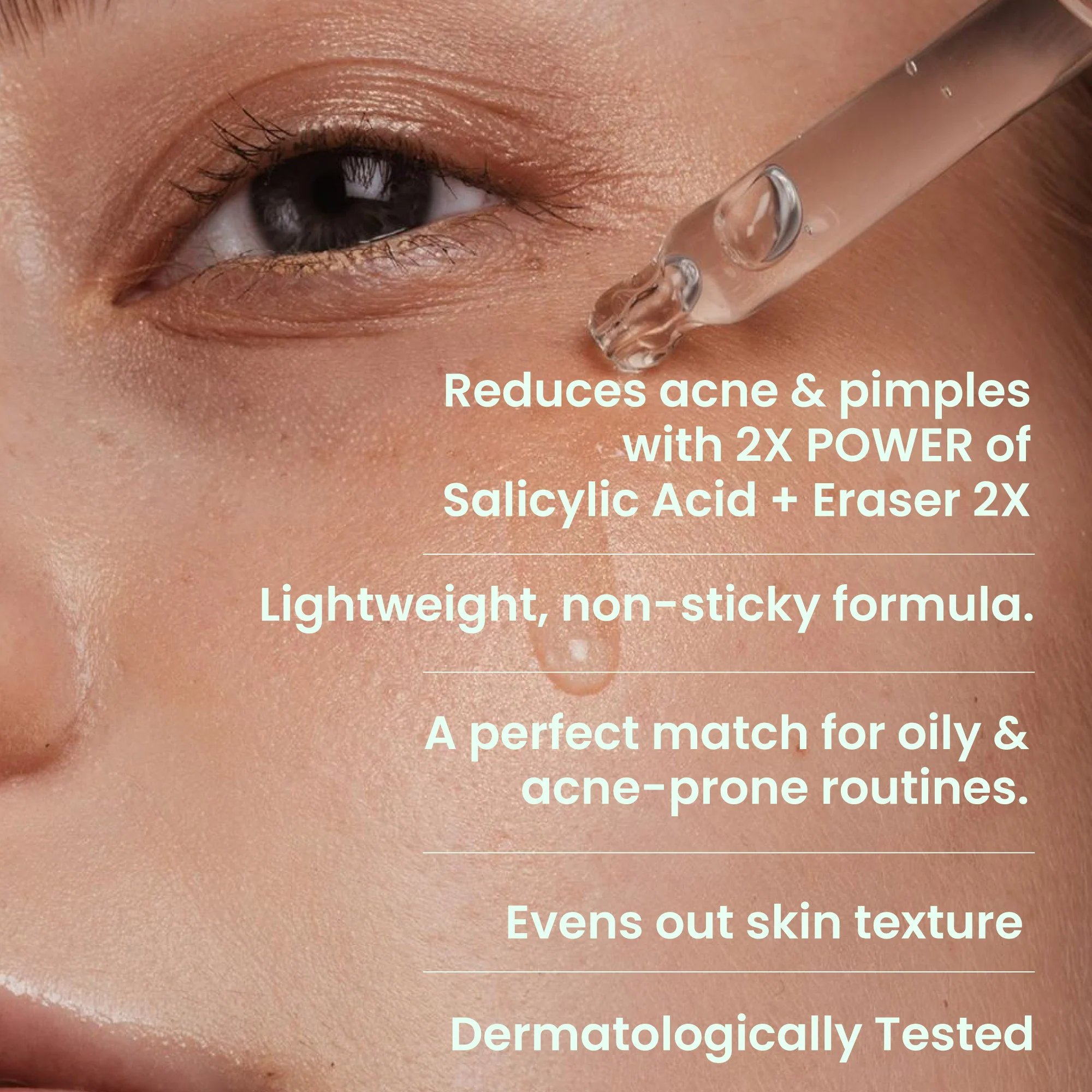salicylic acid serum with eraser 2x, To Reduce Acne, Pimples - Image 8