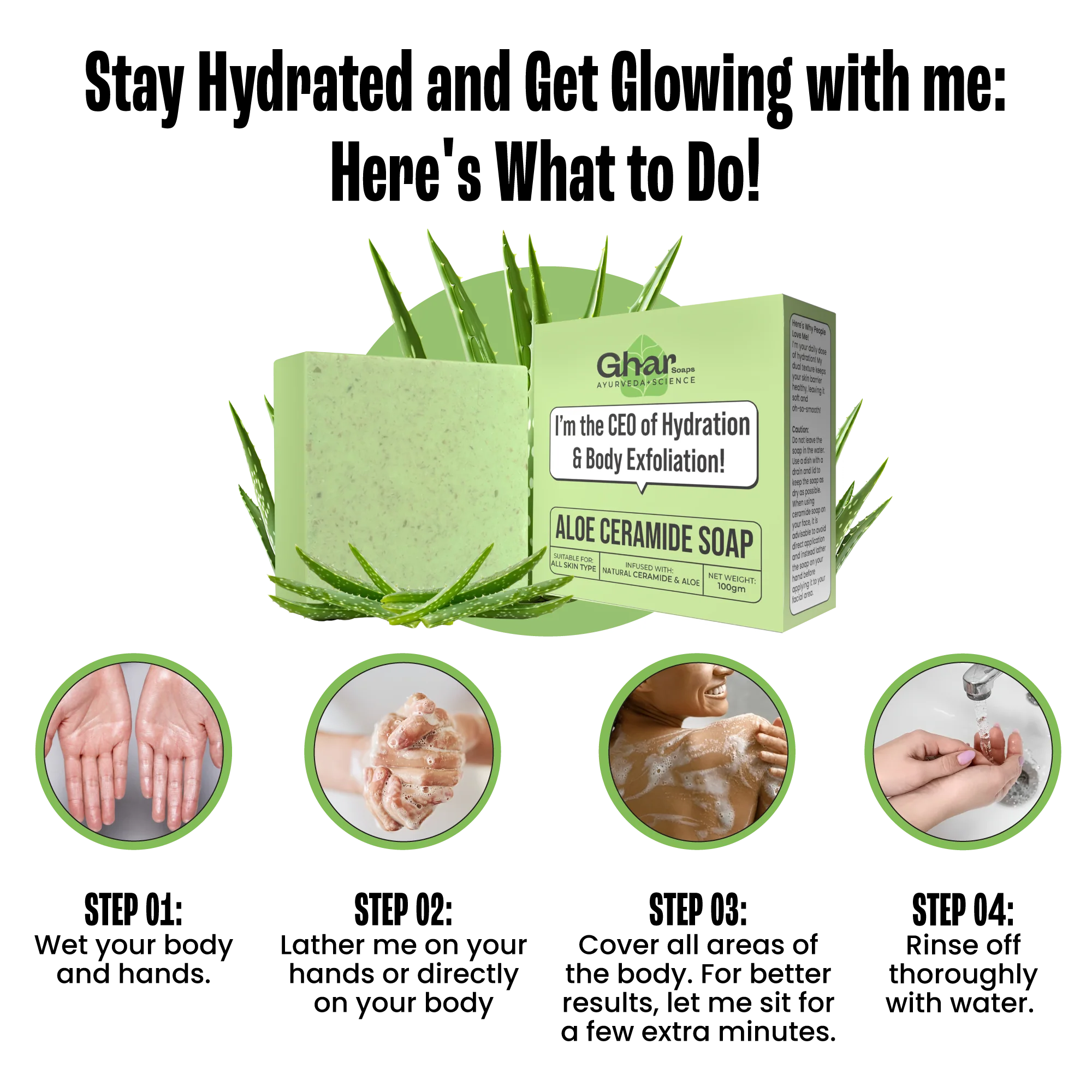 Aloe Ceramide Soap - Image 5