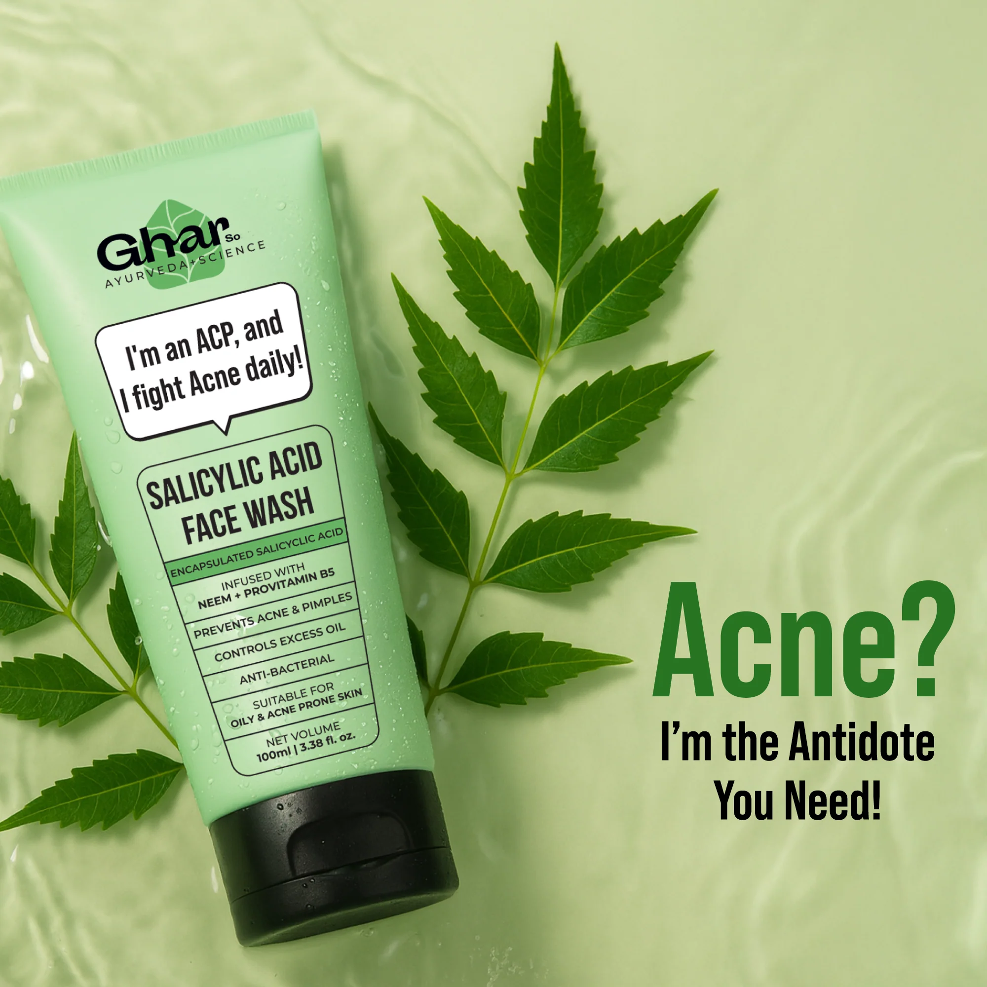 Salicylic Acid Face Wash For Oily & Acne Prone Skin - Image 4