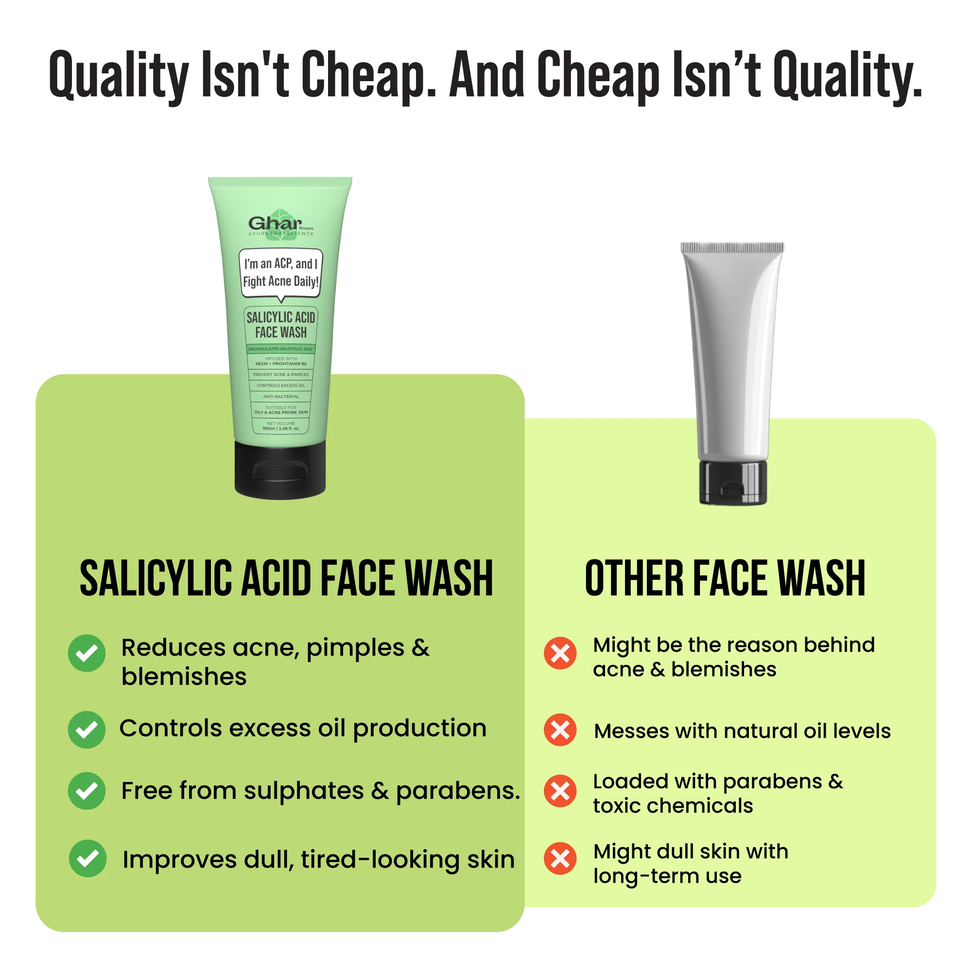 Salicylic Acid Face Wash For Oily & Acne Prone Skin - Image 9