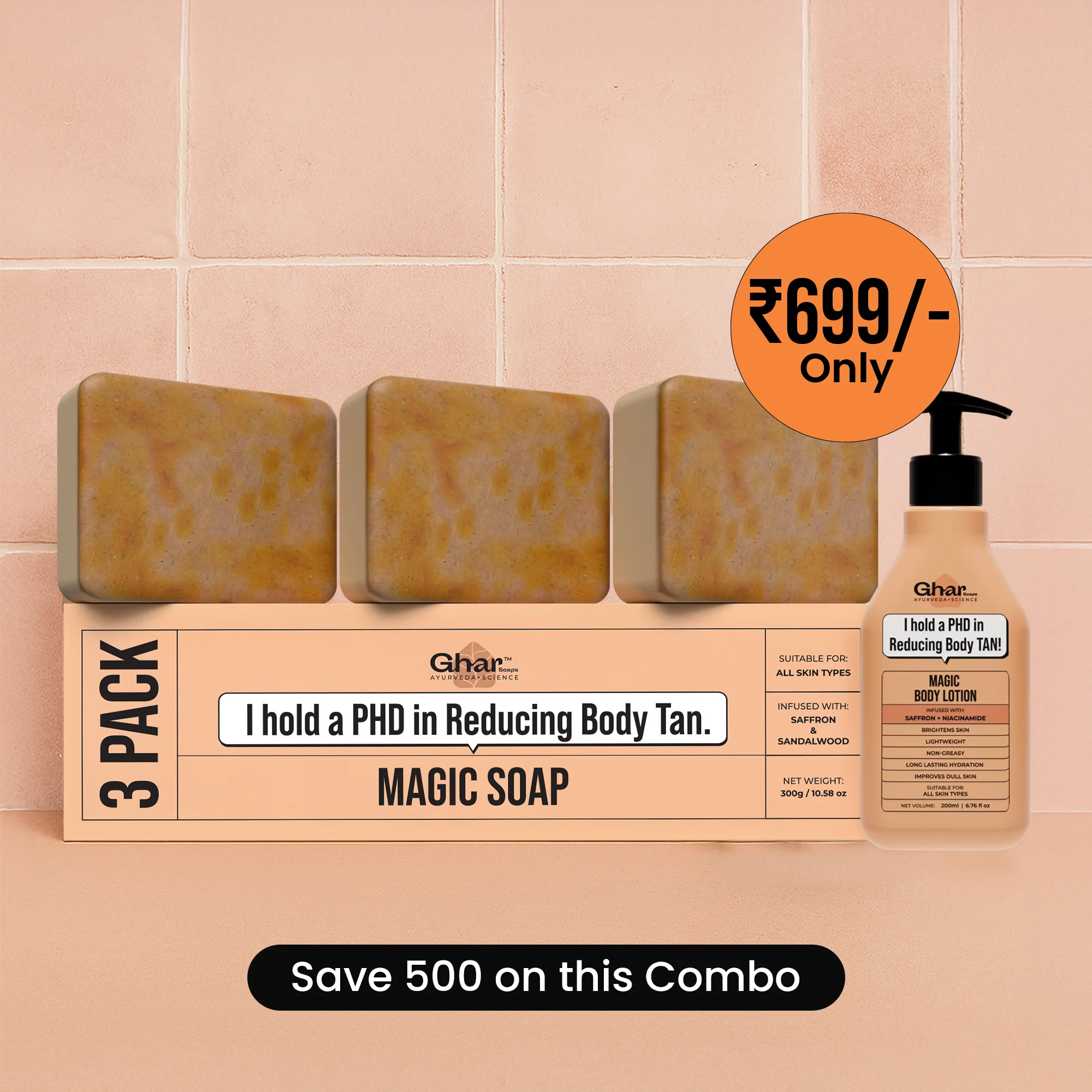 Free Magic soap + Magic Lotion Combo - Image 3