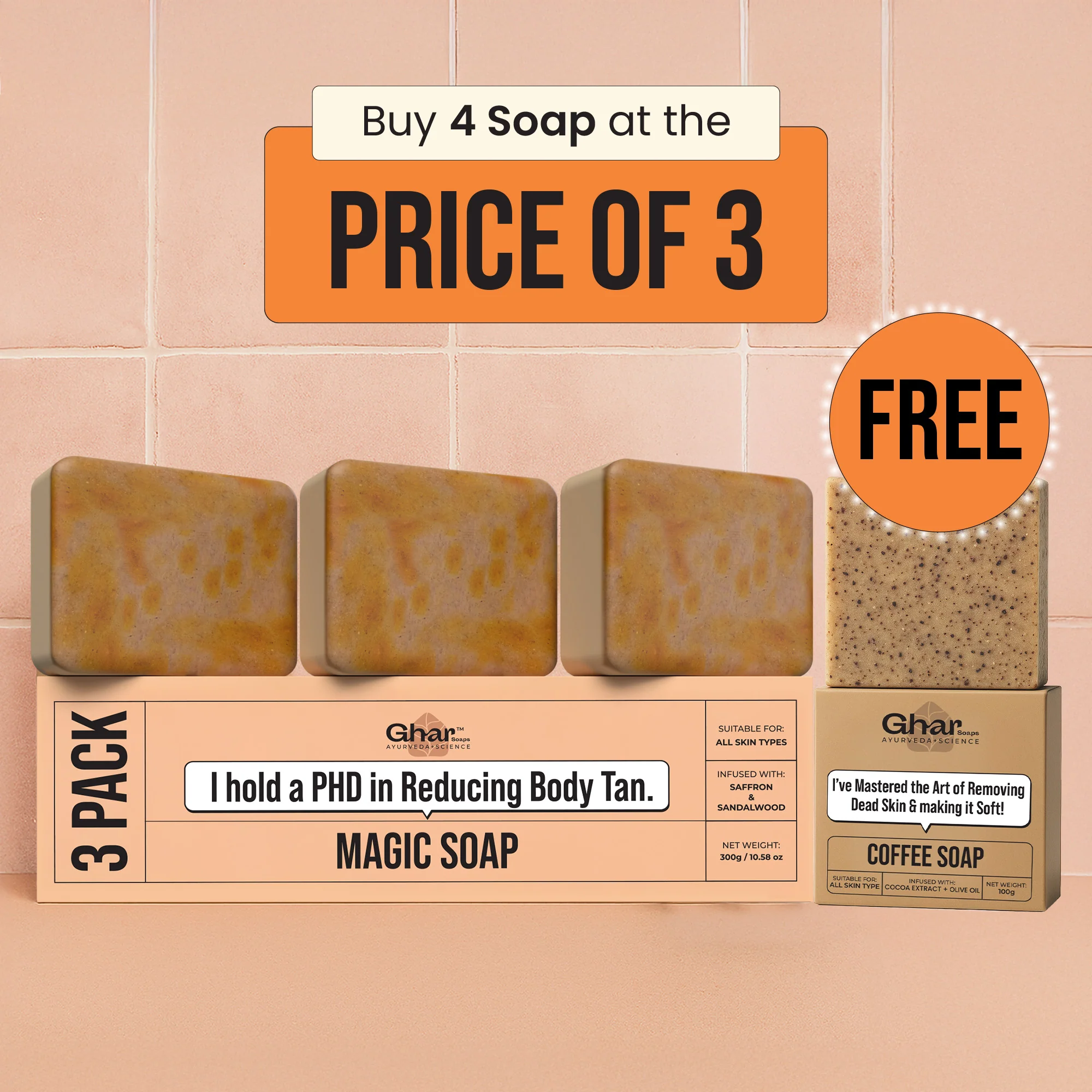 Free Soap With Magic Soap Pack of 3 - Image 3