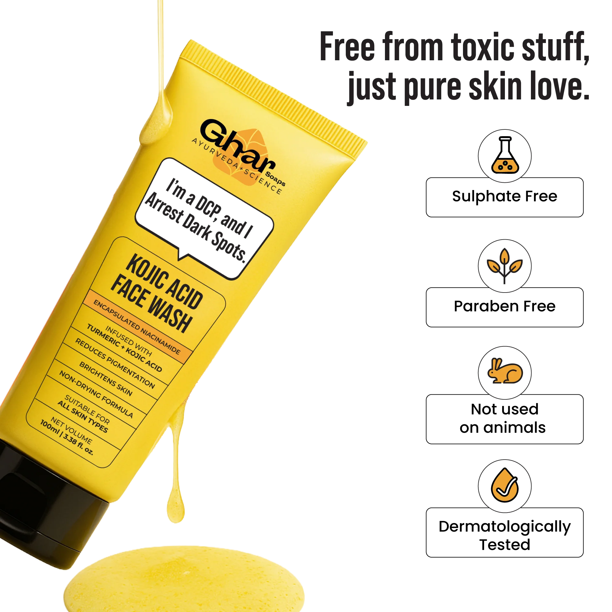Kojic Acid & Turmeric Face Wash - Image 7