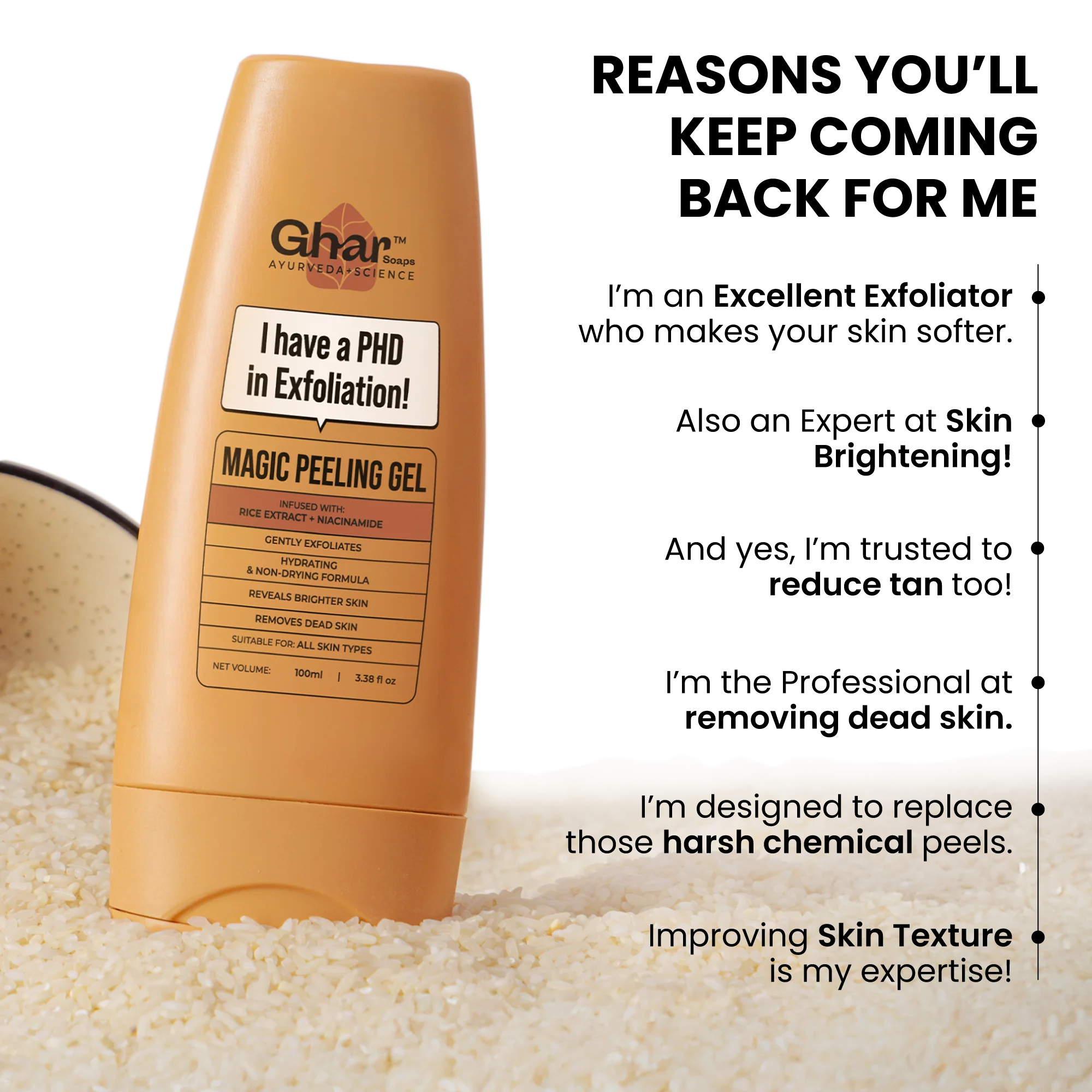 Magic Peeling Gel For Exfoliation & Skin Brightening - Image 5