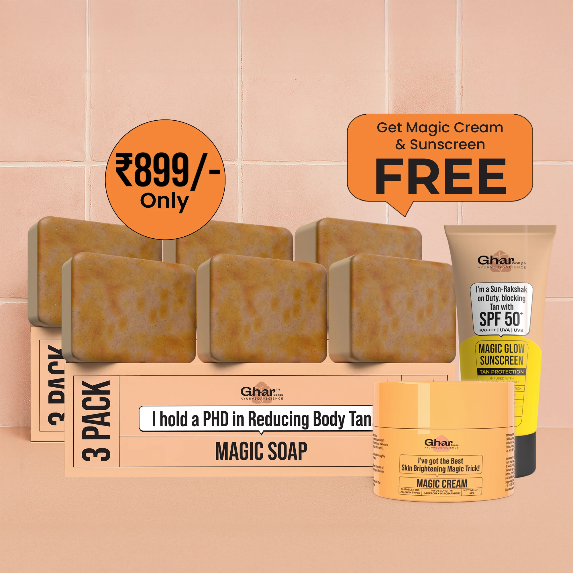 Magic Soap + Magic Cream + Sunscreen - Image 3