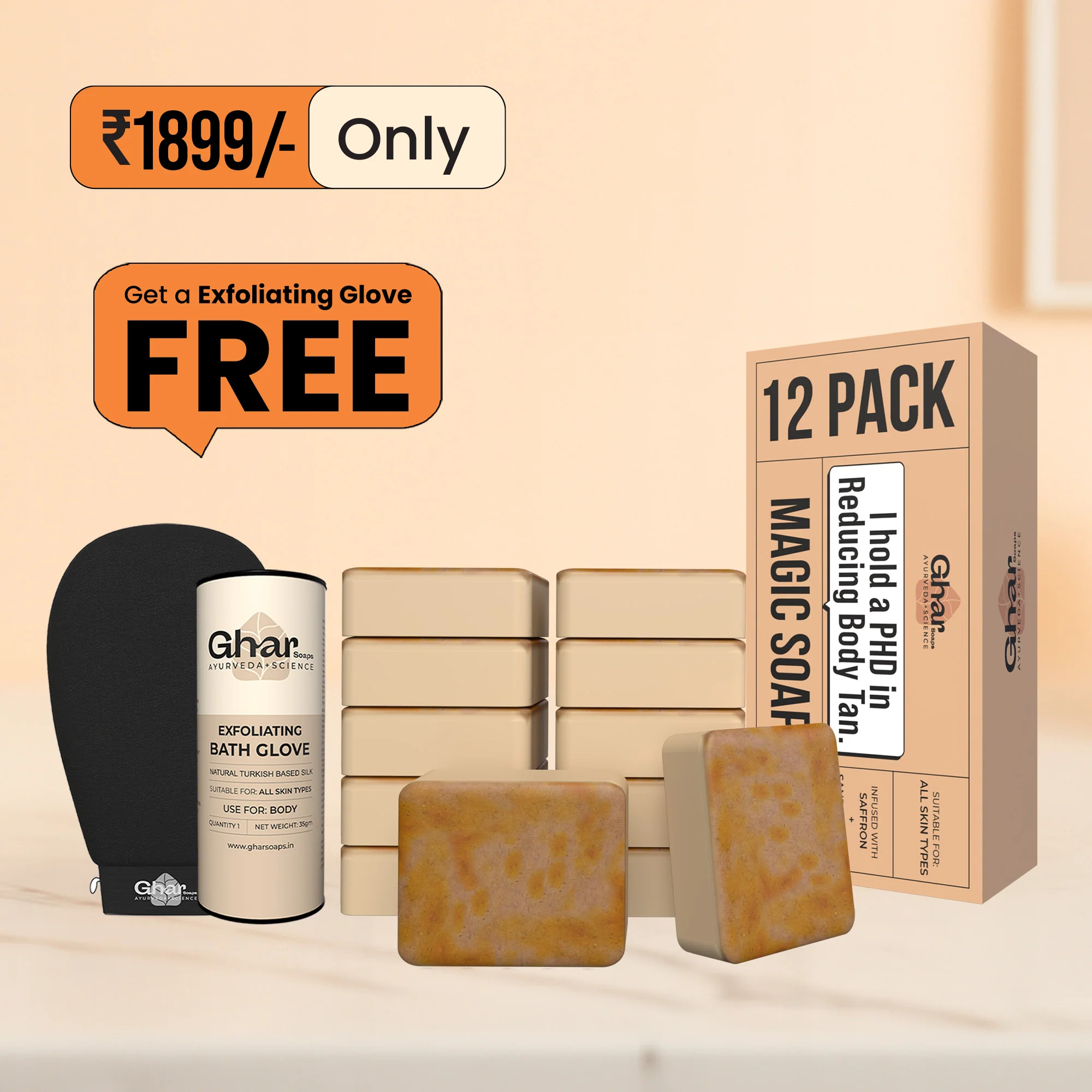 Magic Soap + Free Exfoliating Body Glove - Image 4