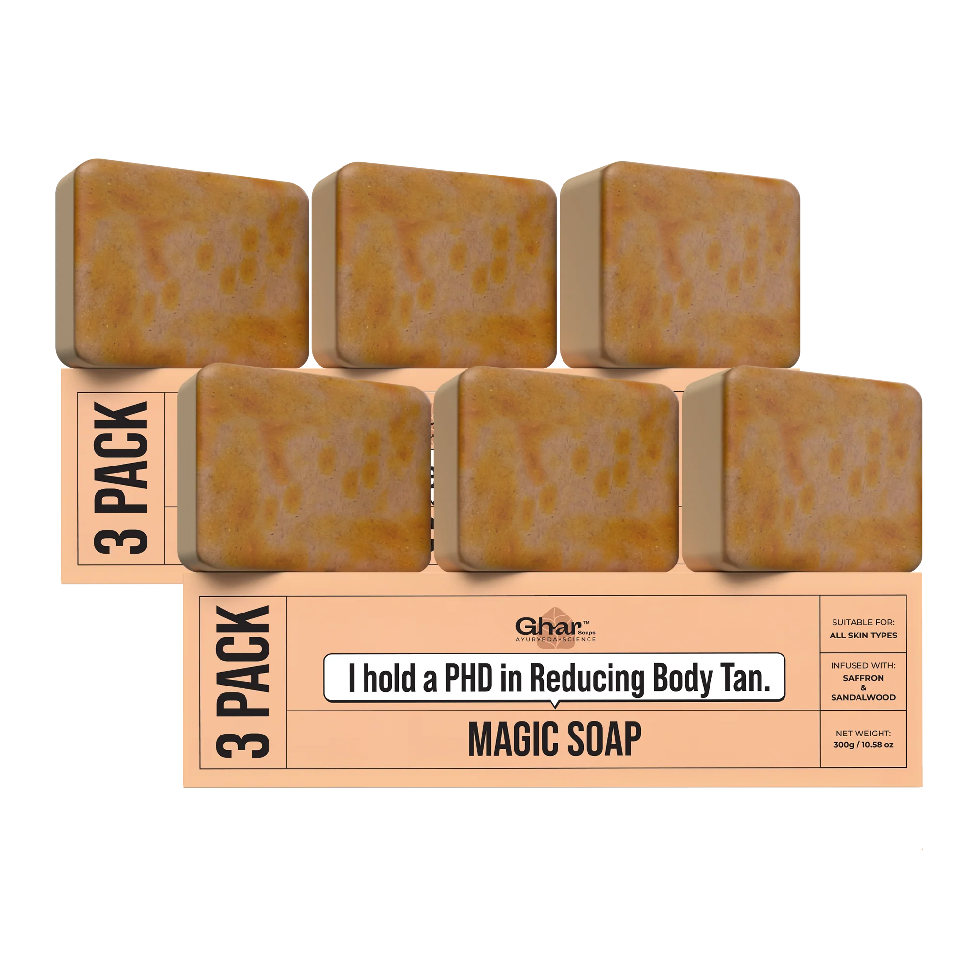 Magic Soap (Sandal Wood and Saffron Soap) - Image 8